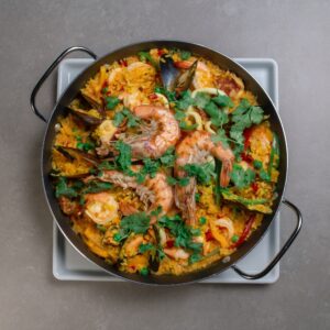 Paella y Sangria Cooking Class at Fox Den Cooking in St. Charles, Illinois