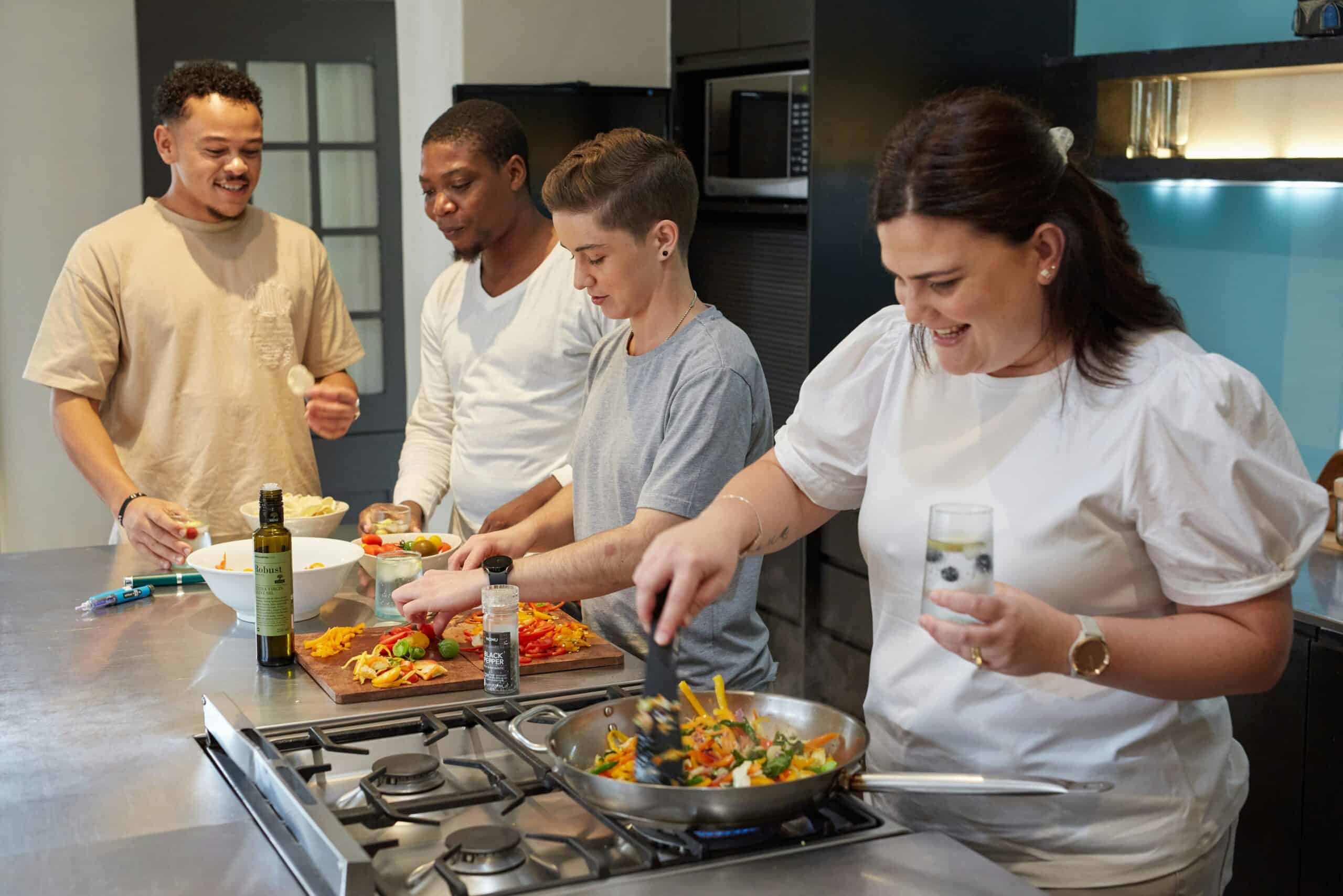 High School Cooking Camp in St. Charles, Illinois